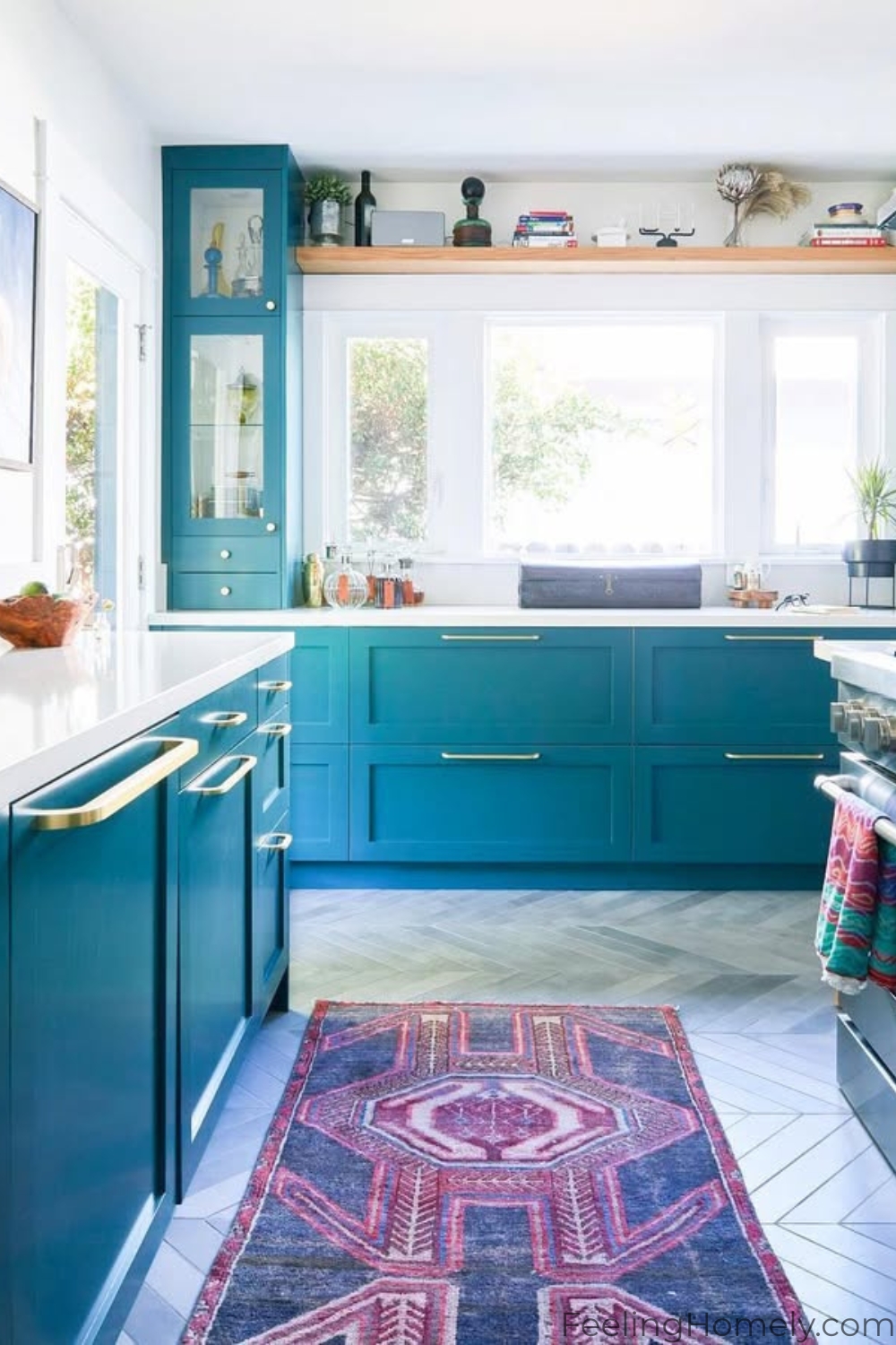 Vibrant Kitchen Blues