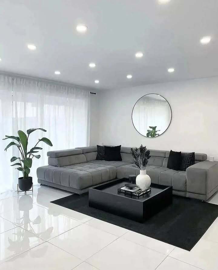 Sleek and Chic Living Room Vibes