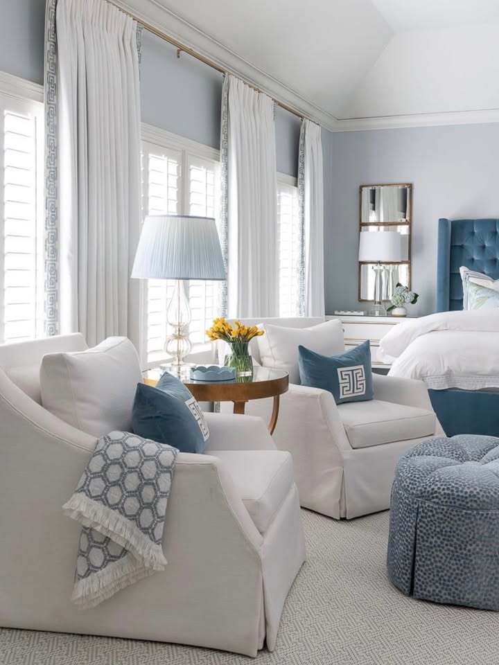 Chill Out in Cozy Blue and White